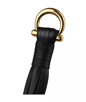 Draping Tassel Leather Flogger