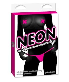 NEON VIBE PANTY  PASTY SET