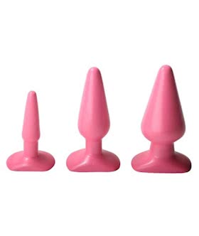Pink Anal Plugs