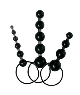 Tripled Anal Beads Set