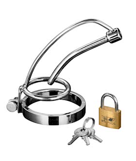 Asylum Locking Chastity Brace