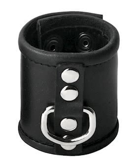 Leather Ball Stretcher with DRing 25 Inches