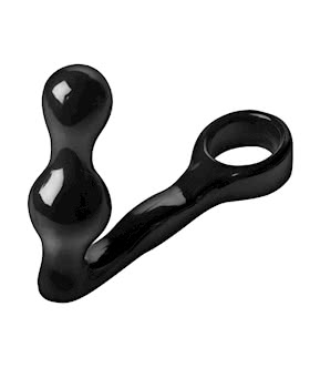 The Spire Cock Ring with Anal Plug