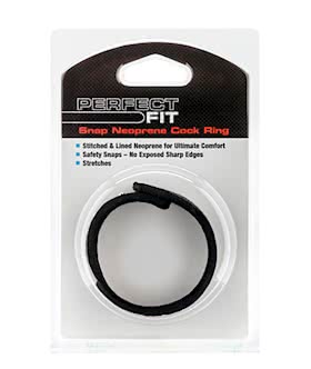 Neoprene Snap Cockrings