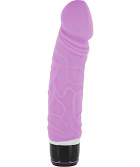 Silicone Classic Thin Veined Vibrating penis