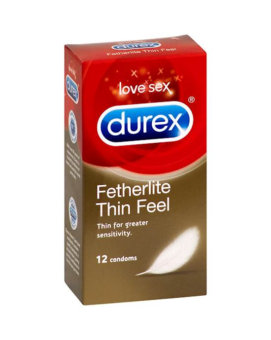 Durex Thin Feel Condoms 12pk