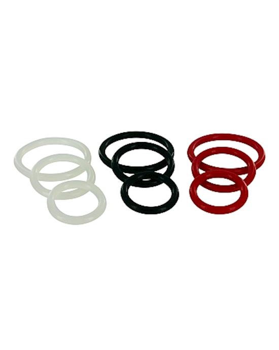 Trinity Silicone Cock Rings