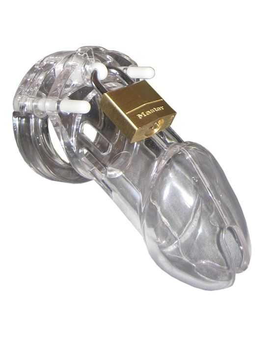 CB6000 Clear Chastity Device 325