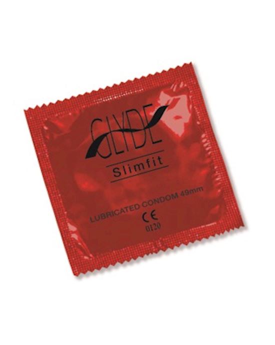 Glyde Slimfit Natural Condoms 100 Bulk Pack