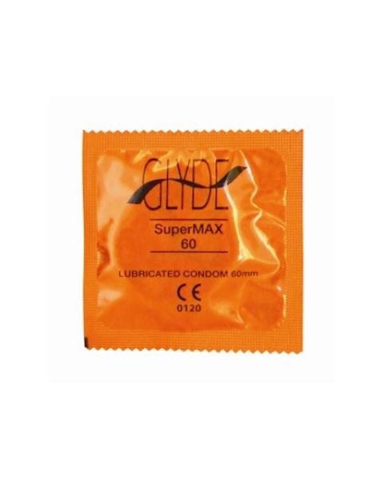 GLYDE SuperMAX Condoms Natural 10 pack