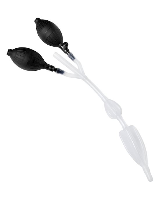 Bardex Style Inflatable Double Bulb Enema System