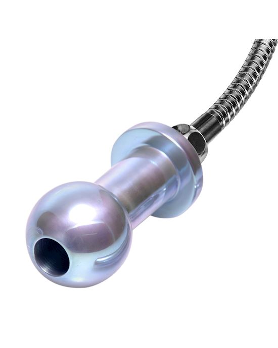 XL StopNFlow Hollow Aluminum Enema Plug