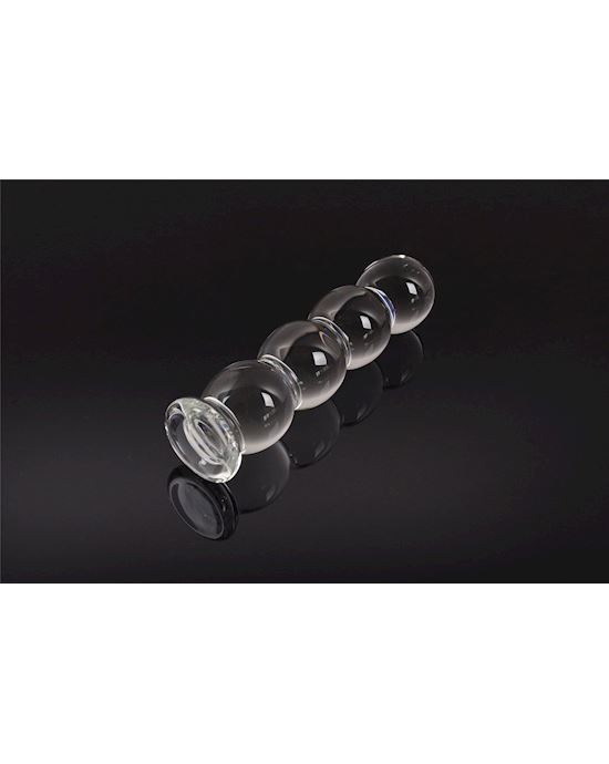 Butt Bubbles Glass Butt Plug