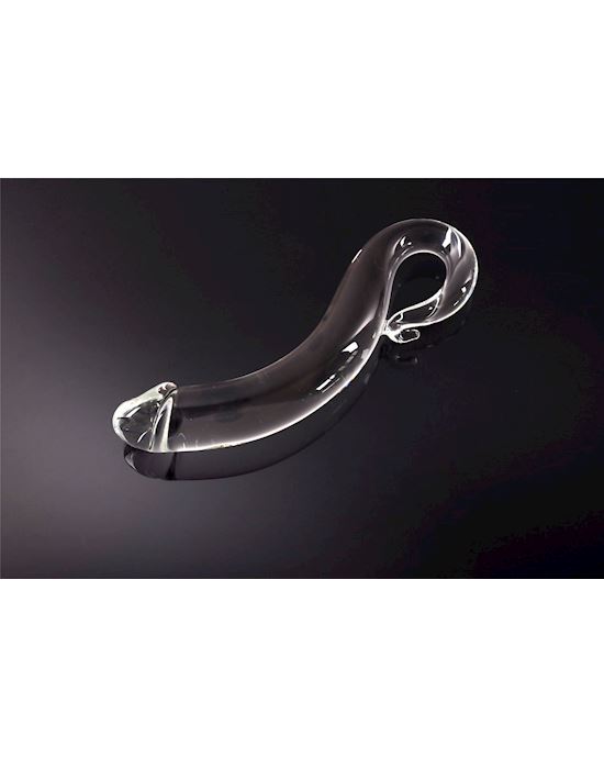 Dive Down Under Glass Anal Toy