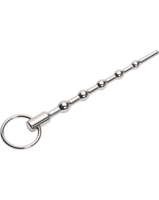 Extra Long Beaded Penis Plug