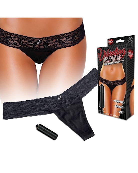 Vibrating Lace Thong