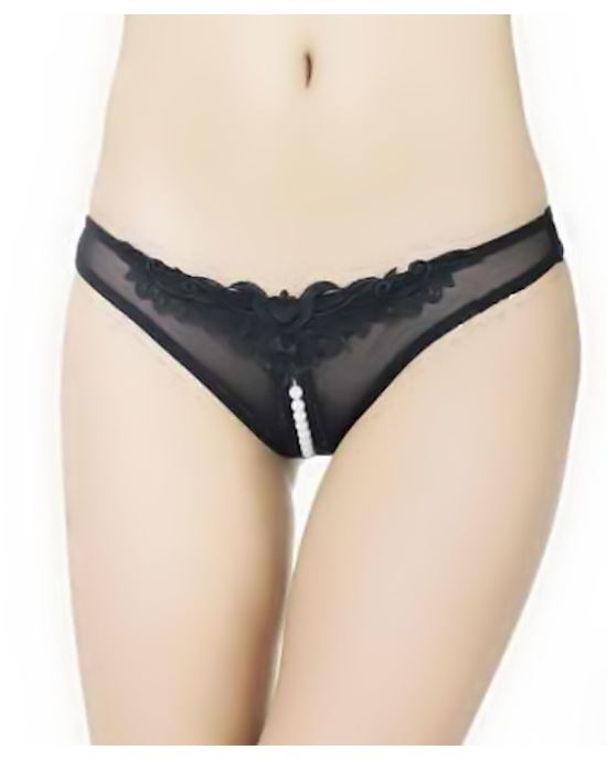 Pearl Fun Thong