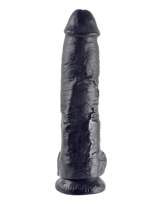 King Cock with Balls 10 Inch