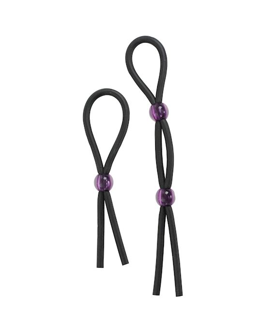 Silicone Cock Ties 2 Pack