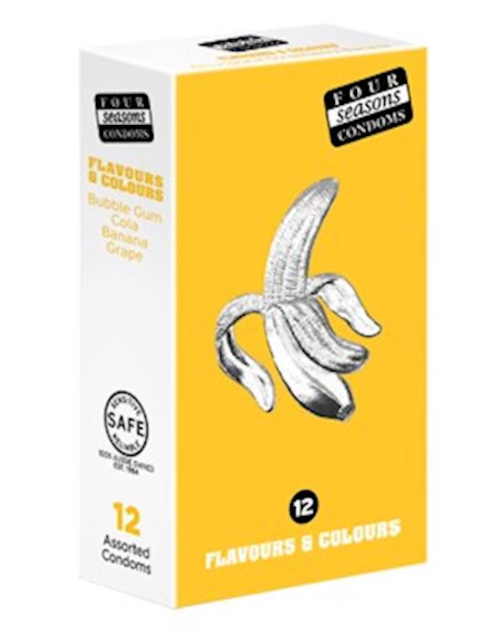 Four Seasons 12 Pack Flavours and Colours