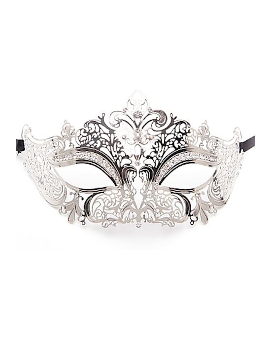 Princess Masquerade Mask Silver