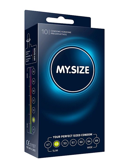 My Size Condoms 49mm 10pk