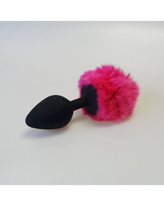 Fluffy Bunny Silicone Butt Plug