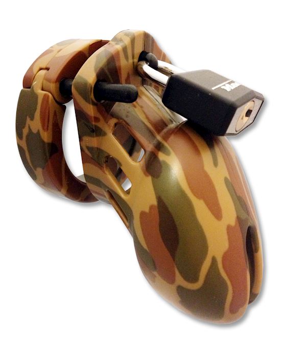 CB6000S Camo Chastity Device 25