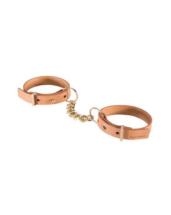 Bijoux Indiscrets Maze Thin Handcuffs Brown