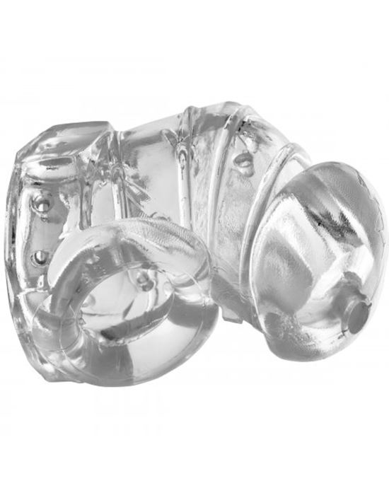 Detained 20 Restrictive Chastity Cage with Nubs