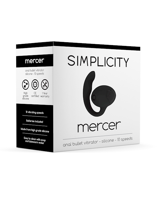 MERCER Anal bullet vibrator