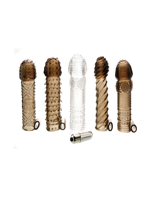 Adam  Eves Vibrating Penis Sleeve Kit