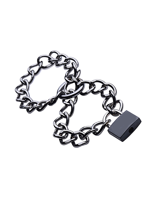 Steel Chain Cuffs