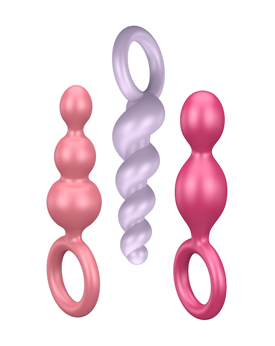 Satisfyer Silicone Plugs Set of 3