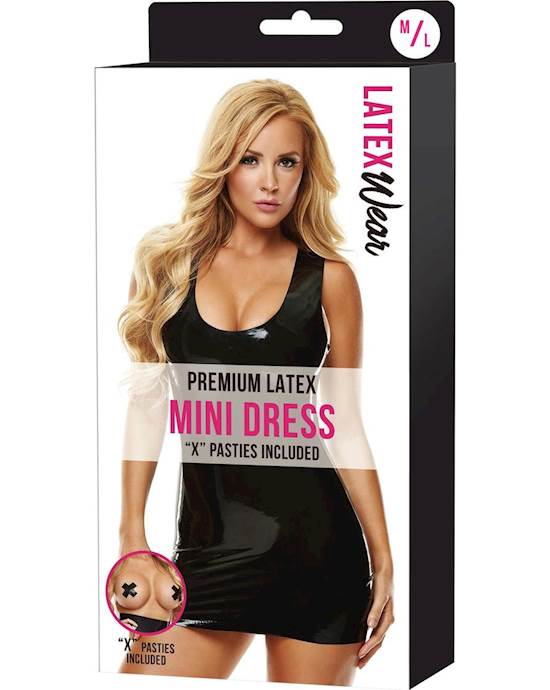 Premium Latex Mini Dress ML