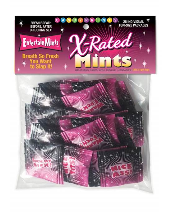 XRated Mints Single One Bag 3pcs