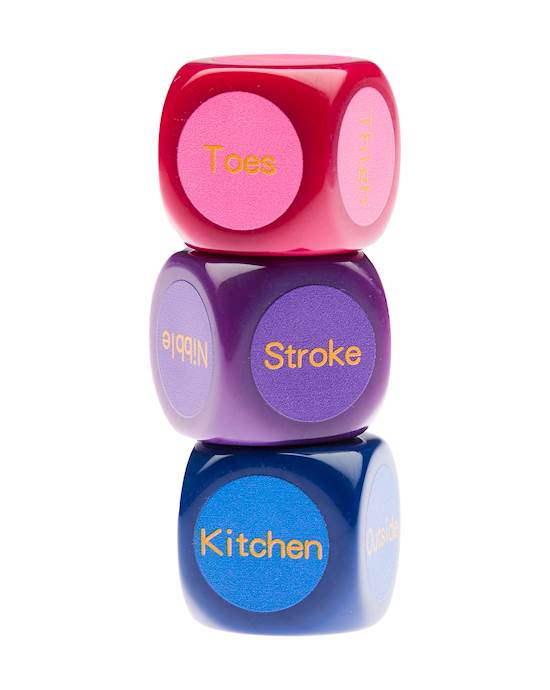 Share Satisfaction Sexy Dice  Set of 3