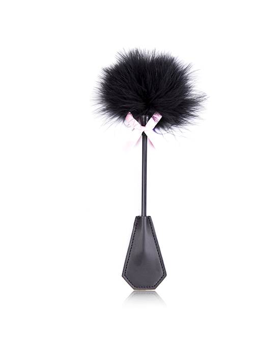 Pink Bow Feather Tickler and Paddle