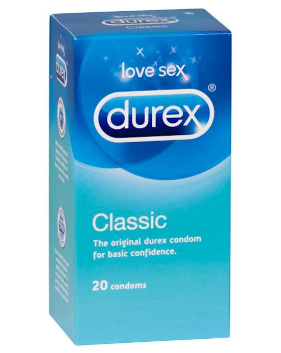 Durex Classic Condoms 20pk