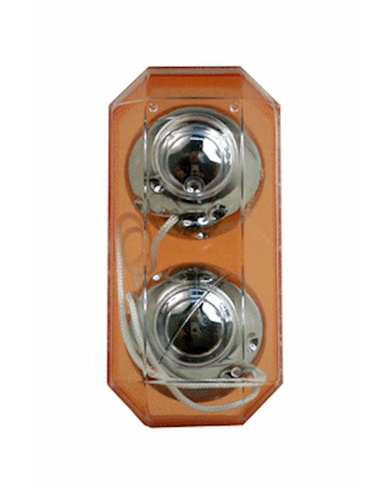 Duo Balls Silver Plastic Boxed